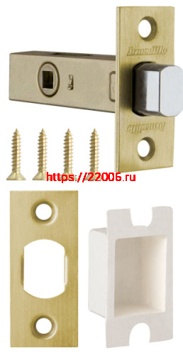 Задвижка Armadillo (Армадилло) врезная METDB920-45-25 (DB 920-45-25) SG Матовое золото SKIN Задвижка Armadillo (Армадилло) врезная METDB920-45-25 (DB 920-45-25) SG Матовое золото SKIN