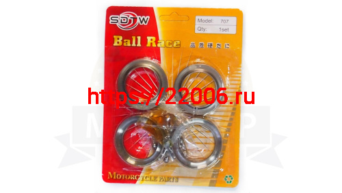 Подшипник 707 (34x51x12,1) (778707) рулевой Урал Муравей (уп. 8 пар.) (Импорт)