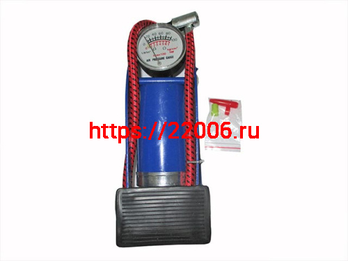 Насос ножной с манометром Насос ножной с манометром