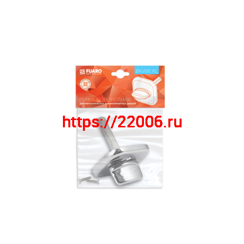 Ручка Fuaro (Фуаро) поворотная BKW8x75.K.TRD62 BL-24 черный ПЛАСТИК фото 2