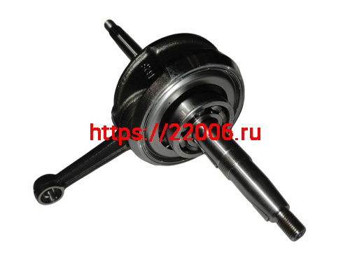 Коленвал 4х такт. GY6-180 1P62F WD180 с шатуном и подшипниками (162F.01.100) фото 2 Коленвал 4х такт. GY6-180 1P62F WD180 с шатуном и подшипниками (162F.01.100) фото 2