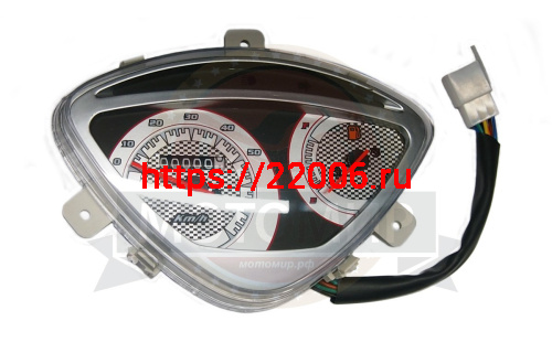 Щиток приборов скутер SLASH в сборе (150006046) Щиток приборов скутер SLASH в сборе (150006046)