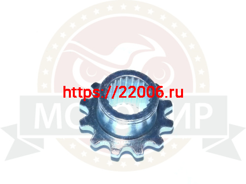 Звезда 12 зуб. эл.стартера 1Р39 (малая) Звезда 12 зуб. эл.стартера 1Р39 (малая)