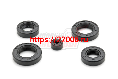 Набор сальников 157FMI (125CC) (6,5*14,5*7+20*34*7+16*28*7+14*28*7+22*35*7)