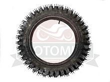 Покрышка  ПетроШина 18" Л-275, 5.00-18 (120/100-18) с камерой, Иж кроссовая квадратные пятаки,