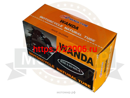 Камера 18" 2.50/2.75-18 бутил (фирм.качество), картон.короб,, вентиль ТR4, WANDA Камера 18" 2.50/2.75-18 бутил (фирм.качество), картон.короб,, вентиль ТR4, WANDA