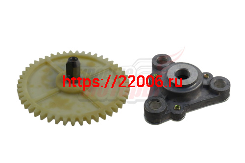 Насос масляный в комплекте с шестерней 139QMB (GY6-50-80) (шестерня 47 зубов) Насос масляный в комплекте с шестерней 139QMB (GY6-50-80) (шестерня 47 зубов)