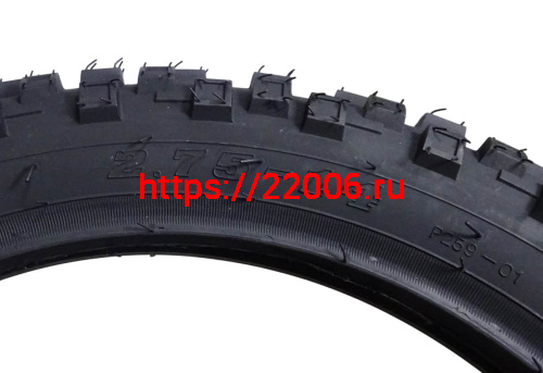 Покрышка 14" 2.75-14 Р259 без камеры, питбайк, Кросс, WANDA фото 3 Покрышка 14" 2.75-14 Р259 без камеры, питбайк, Кросс, WANDA фото 3