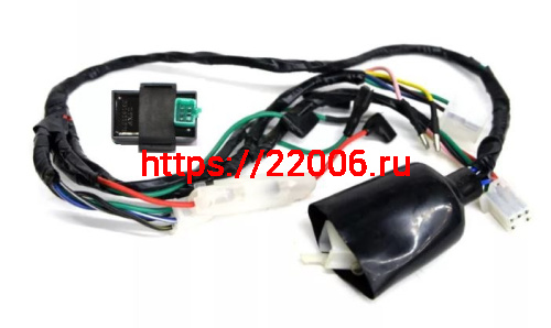 Проводка YX140(Коммутатор, катушка зажигания, жгут проводов) Проводка YX140(Коммутатор, катушка зажигания, жгут проводов)