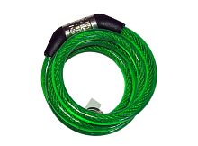 Замок для велосипеда кодовый тросовый 8х900мм, противоугонный