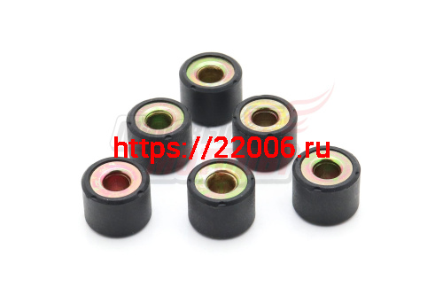 Ролики вариатора 18х14 15 гр. 152QMI, 157QMJ (КОМПЛ.=6шт) Ролики вариатора 18х14 15 гр. 152QMI, 157QMJ (КОМПЛ.=6шт)