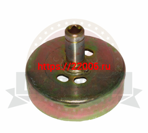 Барабан сцепления мотокосы GBC-052 под квадратный вал d8 Барабан сцепления мотокосы GBC-052 под квадратный вал d8