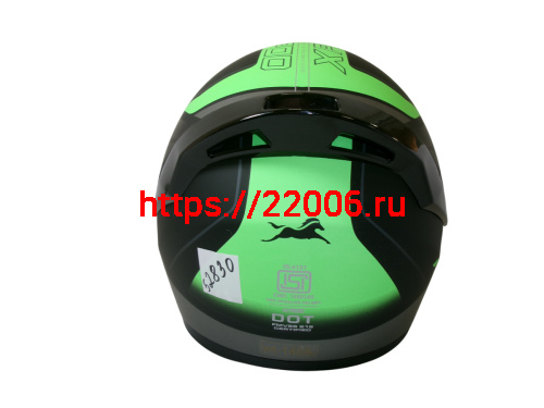 Шлем TVS RACING (Индия) XPOD DULL BLACK NEON GREEN размер XL фото 3 Шлем TVS RACING (Индия) XPOD DULL BLACK NEON GREEN размер XL фото 3