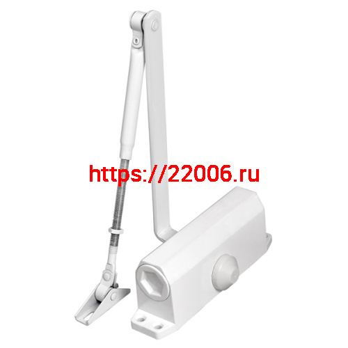 Доводчик Punto (Пунто) дверной SDC2050 (SD-2050) WH 75-95 кг (белый) Доводчик Punto (Пунто) дверной SDC2050 (SD-2050) WH 75-95 кг (белый)