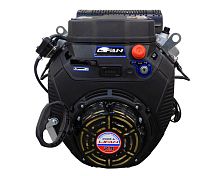 Двигатель LIFAN 29 л.с. 2V80F-А с катушкой освещения РУЧ+ЭЛЕК 2 карб. 12В 20А 240Вт