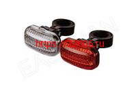 _Фары Вело комплект, белый передний 3, красный задний 3 (бат.АААХ2) (ELS-03) _Фары Вело комплект, белый передний 3, красный задний 3 (бат.АААХ2) (ELS-03)