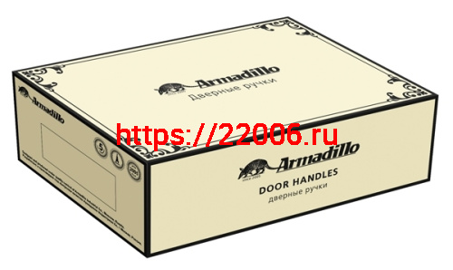 Ручка Armadillo (Армадилло) раздельная Bella CL2 СP-8 Хром фото 4 Ручка Armadillo (Армадилло) раздельная Bella CL2 СP-8 Хром фото 4