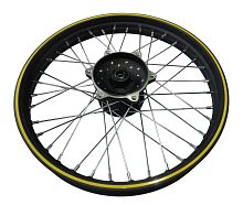 Обод 19" передний спицы,  диск. тормоз CORSAR 250 в сборе (32)