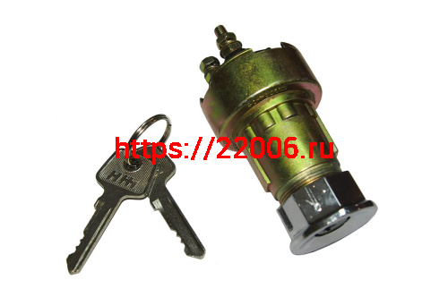 Замок зажигания Буран, Муравей, М412 (12.02.3704) (кол-во в упак. 200 шт.) (НАБОР)