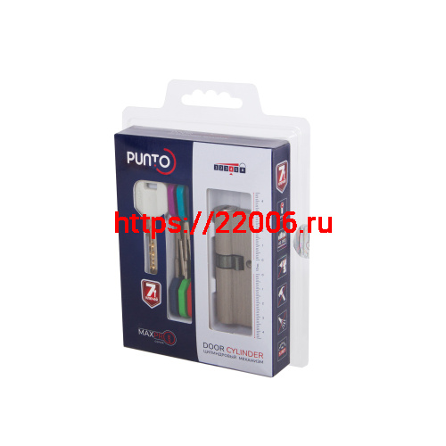 Цилиндровый Punto (Пунто) механизм MaxPro7000Key80mm(30+10+40) SN никель 7key фото 3 Цилиндровый Punto (Пунто) механизм MaxPro7000Key80mm(30+10+40) SN никель 7key фото 3