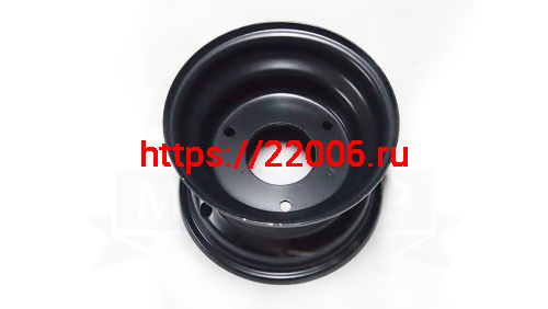 Диск SCOUT для ATV 6", 6"х 3,7" (3х78) ЦО 54 мм, черный, штампованный Диск SCOUT для ATV 6", 6"х 3,7" (3х78) ЦО 54 мм, черный, штампованный