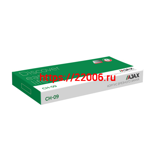 Корпус Ajax (Аякс) врезного замка без ц/механизма CH-09CT фото 2 Корпус Ajax (Аякс) врезного замка без ц/механизма CH-09CT фото 2