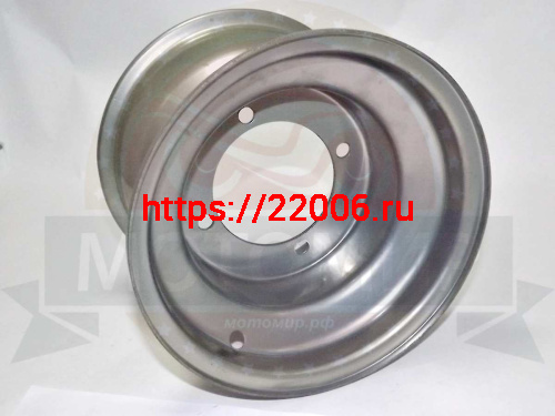 Диск ATV  8", 8х6 (4х110, ЦО 90мм) зад, TERMIT-12B (НАБОР) фото 2