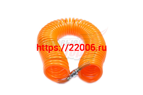 Шланг пневматический с фитингами рапид (5х8мм*20м, 10bar, спиральный) Шланг пневматический с фитингами рапид (5х8мм*20м, 10bar, спиральный)