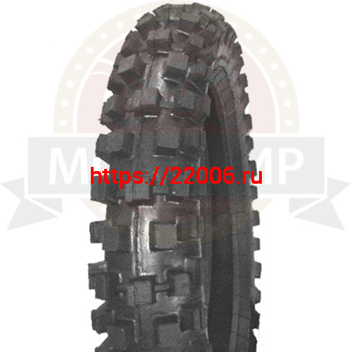 Покрышка  ПетроШина 18" Л-249, 4.25-18 (110/100-18) с камерой, квадратные пятаки, мягкая