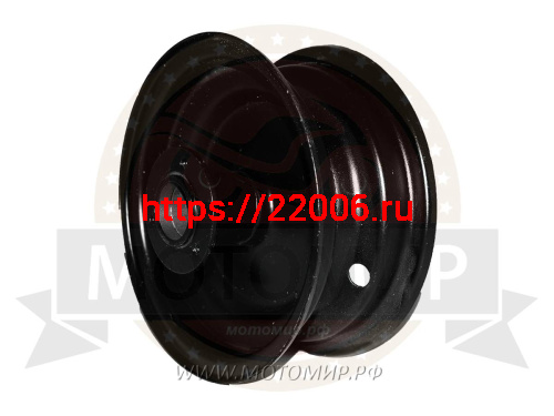 Диск ATV 6", 6х2,5 (3х42) ЦО27мм од торм.диск, высота 170 мм, черный, ATV Target Trek Диск ATV 6", 6х2,5 (3х42) ЦО27мм од торм.диск, высота 170 мм, черный, ATV Target Trek