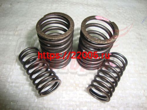 Пружины клапана QT-4A,-4,-10,-18 (комплект 4шт=2 малые+2 большие) Пружины клапана QT-4A,-4,-10,-18 (комплект 4шт=2 малые+2 большие)
