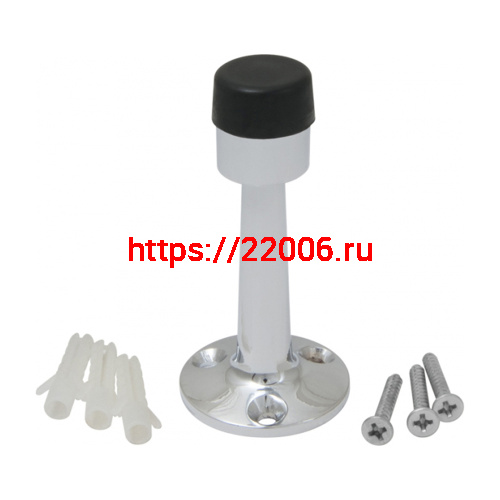 Упор Armadillo (Армадилло) дверной настенный STOPPER/ZA033 (DH033ZA) CP-8 хром Упор Armadillo (Армадилло) дверной настенный STOPPER/ZA033 (DH033ZA) CP-8 хром
