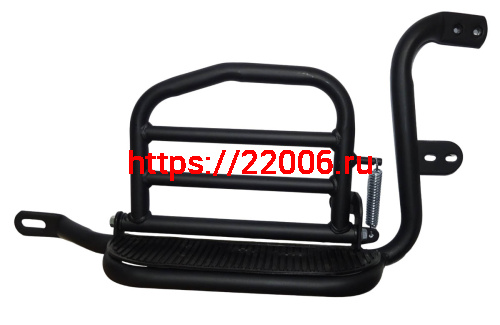 Подножка пассажира с подставкой для багажа COLT левая Подножка пассажира с подставкой для багажа COLT левая