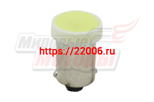 Лампа 12 В BA9S (T8), 1W-COB white fluorescence светодиод Лампа 12 В BA9S (T8), 1W-COB white fluorescence светодиод