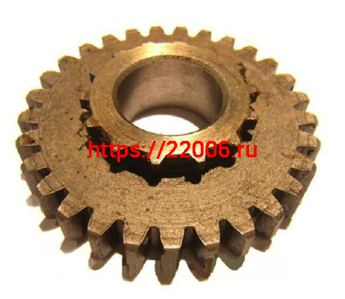 Шестерня 3 передачи вторичного вала Урал 62.04212 Шестерня 3 передачи вторичного вала Урал 62.04212
