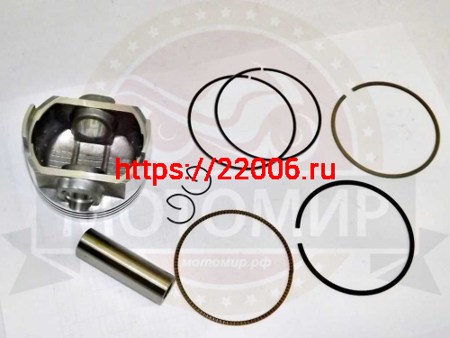 Поршень 69,00 мм 4 такт. 169FMM (СВВ250, CG250) (кольца, палец, стопор. кольца) фото 2 Поршень 69,00 мм 4 такт. 169FMM (СВВ250, CG250) (кольца, палец, стопор. кольца) фото 2