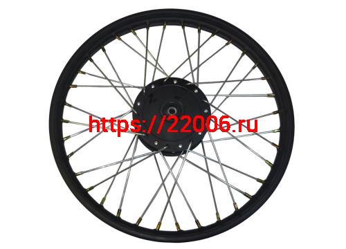 Обод 18" передний спицы, барабан. тормоз 1,4-18 COLT (54010377) Обод 18" передний спицы, барабан. тормоз 1,4-18 COLT (54010377)