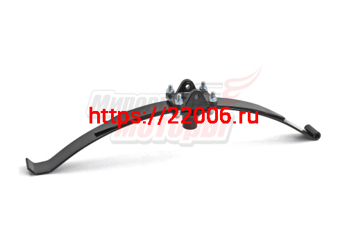 Рессора в сборе 2-х листовая (для мотобуксировщика) Рессора в сборе 2-х листовая (для мотобуксировщика)