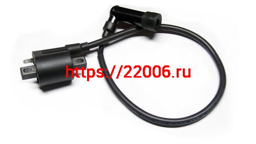 Катушка зажигания CB250 см3 Zongshen ZS 174MN-3 с проводом и свечным колпачком (100204302-0003) Катушка зажигания CB250 см3 Zongshen ZS 174MN-3 с проводом и свечным колпачком (100204302-0003)
