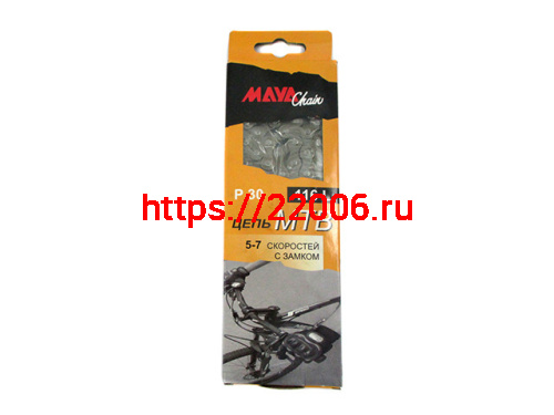 Цепь спортивная вело MAYA 320100-33ZМ Цепь спортивная вело MAYA 320100-33ZМ