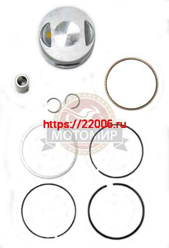 Поршень 4 такт. (кольца, палец, стопор. кол.) Bullet 150 HQ150 (E262J013, 267J014, 208J012, D00J011) фото 2 Поршень 4 такт. (кольца, палец, стопор. кол.) Bullet 150 HQ150 (E262J013, 267J014, 208J012, D00J011) фото 2