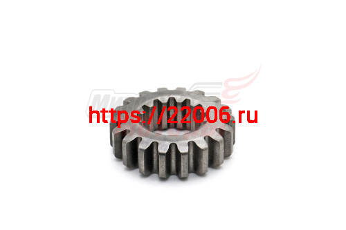 Шестерня редуктора МБ-2, МБ-23 "Нева" Z18 (шлицы внутри)(005.47.0206-01) Шестерня редуктора МБ-2, МБ-23 "Нева" Z18 (шлицы внутри)(005.47.0206-01)