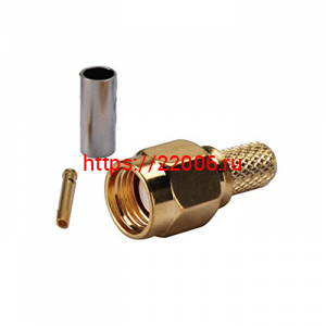 Разъем RP-SMA (male) RG316 Разъем RP-SMA (male) RG316