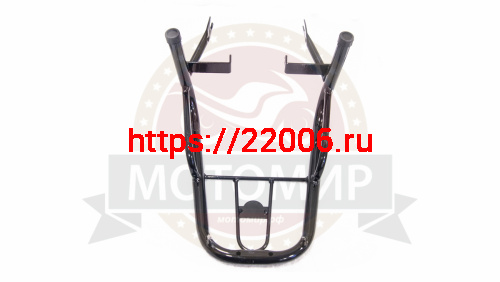 Багажник задний Альфа (верхушка без подножек) типа SWIFT/SWIFT STREET) классический, черный фото 5