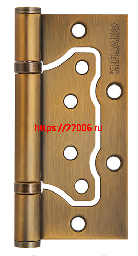 Петля Fuaro (Фуаро) универсальная без врезки IN4500W CF (500-2BB 100x2,5) кофе