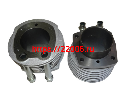 Цилиндр Урал чугун с трубками ( Импорт) фото 4