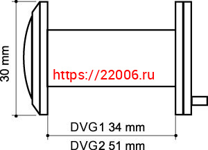 Глазок Armadillo (Армадилло) дверной, стеклянная оптика DVG1, 16/35х60 AB Бронза фото 3 Глазок Armadillo (Армадилло) дверной, стеклянная оптика DVG1, 16/35х60 AB Бронза фото 3