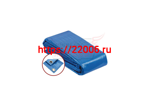 Тент универсальный 3*3м. 60гр/м2 Синий (водонепроницаемый) Тент универсальный 3*3м. 60гр/м2 Синий (водонепроницаемый)