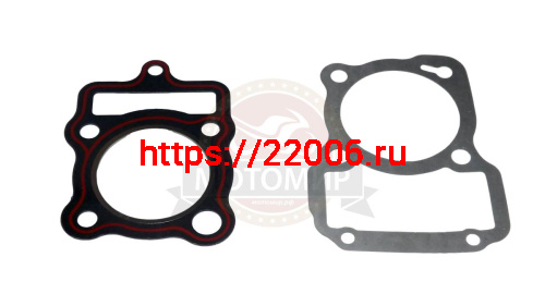 Набор прокладок ЦПГ CG150 (162FMJ) Хантер (головки+цилиндра) Набор прокладок ЦПГ CG150 (162FMJ) Хантер (головки+цилиндра)