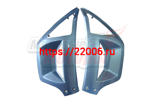 Облицовка передняя боковая (ПАРА) (серебристо-синяя) Fever, Cyber Облицовка передняя боковая (ПАРА) (серебристо-синяя) Fever, Cyber